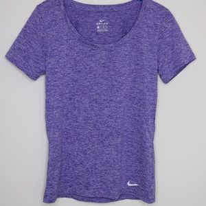 Nike Dri-Fit Athletic T-shirt Purple
